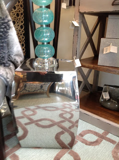 polished accent table